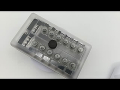 مربع فيوز العادي للشفرة مع أشرطة الحافلات الإيجابية والسلبية - مربع فيوز 12 طريق مع الحافلة السلبية