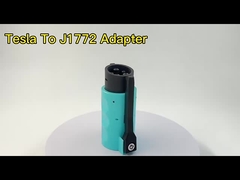80A 240v Ac Tesla Charger Connector Ev Adapter Charger Tesla To J1772 مكيّف لشركة تسلا