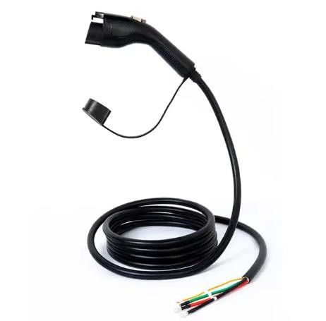 شاحن سيارات 7 كيلوواط IEC 62196 TYPE2 Connector EV Smart APP شاحن سيارات
