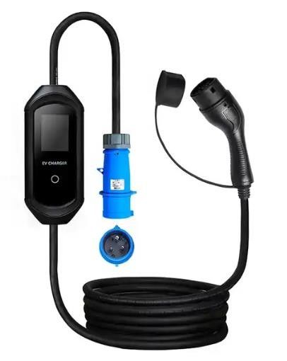 IP55 نوع 2 شاحنات الكهرباء المحمولة 3.5KW 7KW المنزل خفيف الوزن سهل التثبيت