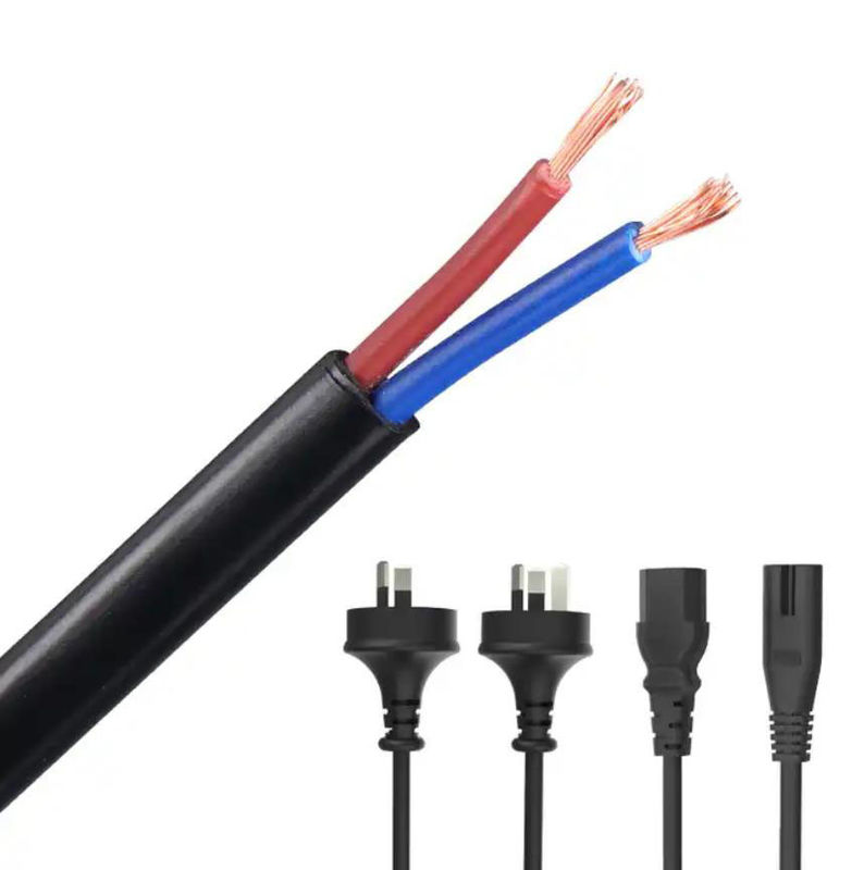 OEM الأسترالية AC أسلاك الكهرباء PVC معزول 0.75 مم SAA تمديد الكابلات