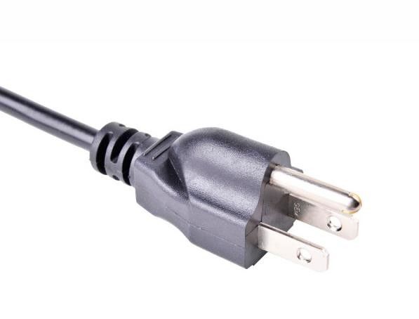 300V اليابان AC أسلاك الكهرباء ثلاثة التوصيل 3 النوى تمديد كابل الطاقة 18 Awg