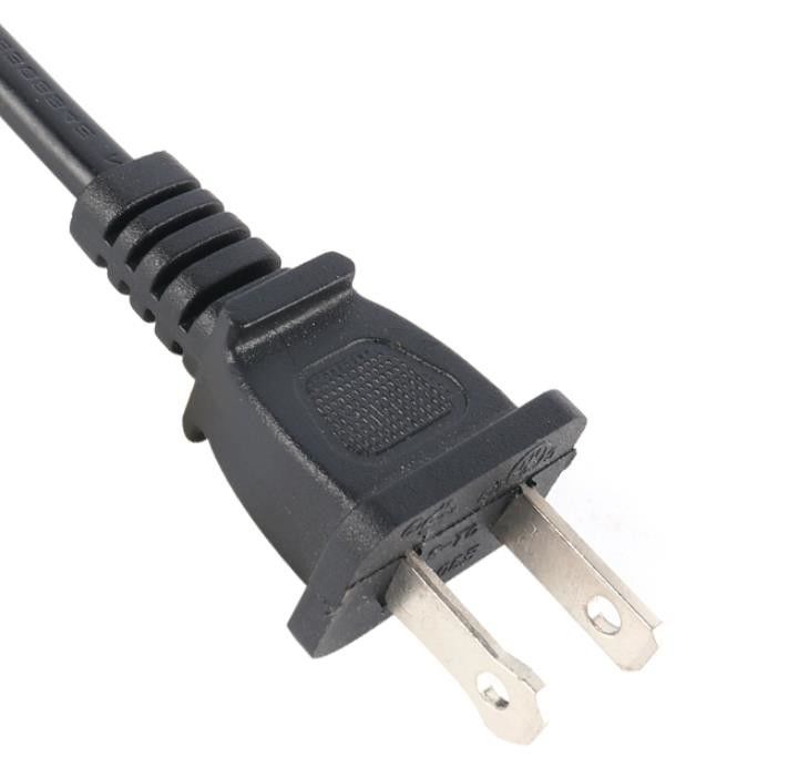 اكتب NEMA 5-15P سلك الطاقة القياسي الأمريكي PVC 3 Pin سلك إمداد الطاقة