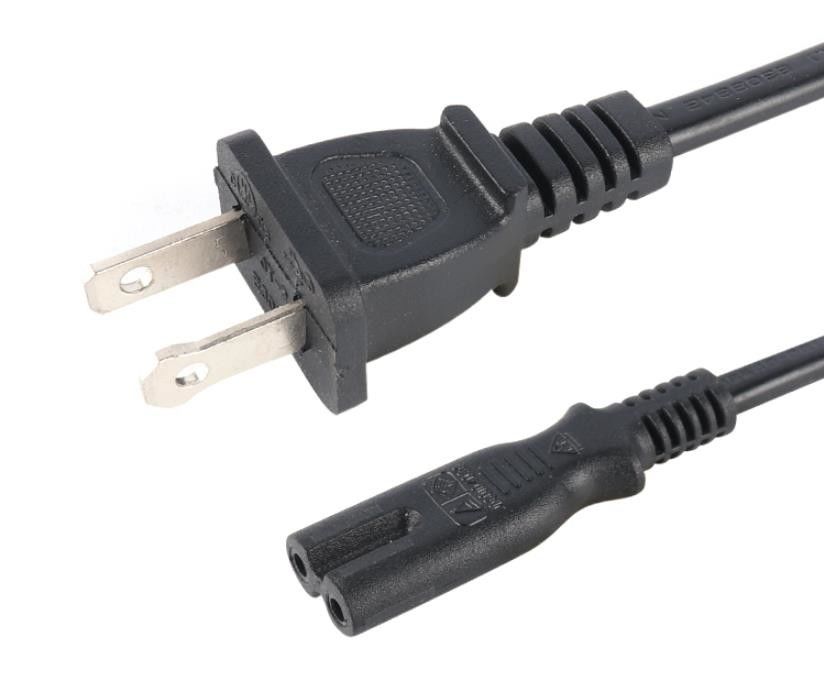 اكتب NEMA 5-15P سلك الطاقة القياسي الأمريكي PVC 3 Pin سلك إمداد الطاقة