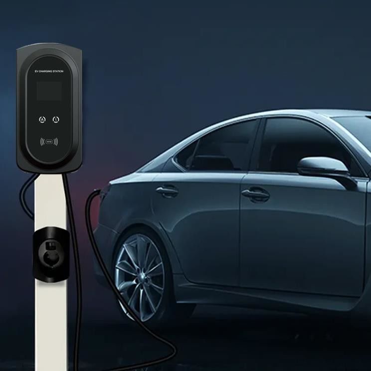 OEM 7Kw شاحن كهربائي EV Wallbox نوع 2 EV شاحن منزلي المستوى 2