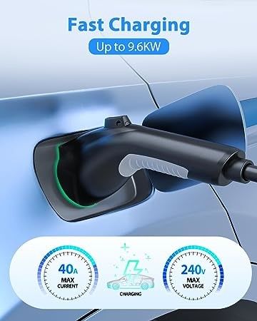سلك تمديد شاحن EV من Wallbox، 3 مراحل، كابل شحن PVC من النوع 2