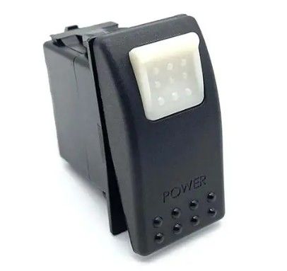 Dc 24v 10a 20a Safety Rocker Switch السيارة القارب البحرية التبديل الطباعة الليزر 12v