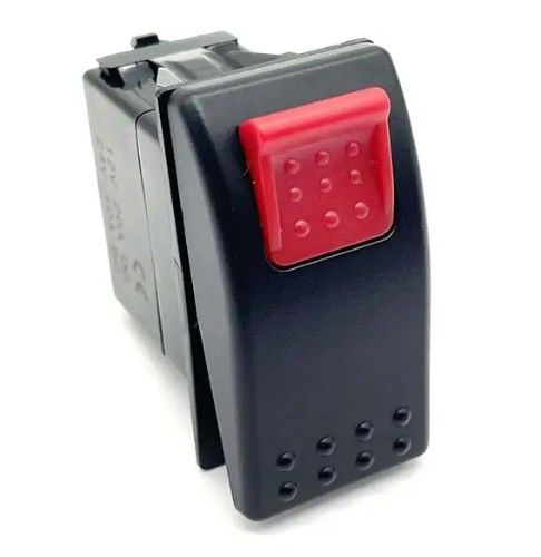 Dc 24v 10a 20a Safety Rocker Switch السيارة القارب البحرية التبديل الطباعة الليزر 12v