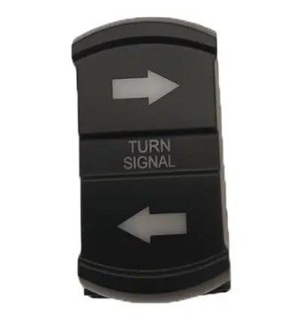 نمط جديد رمز DIY مخصص DC 12V 7Pin ON-OFF LED Blue Light Turn Signal Rocker Switch للسيارة 4X4 شاحنات القوارب