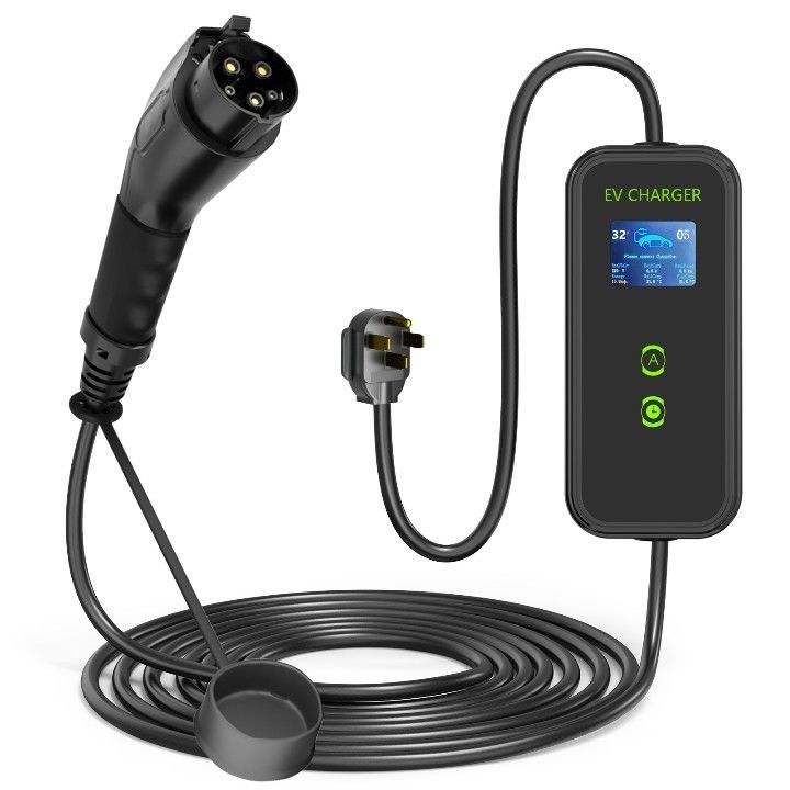 نوع1 SAE J1772 16A 32A 40A شاحن EV المحمول مع شهادات UL&CE&FCC&ROHS