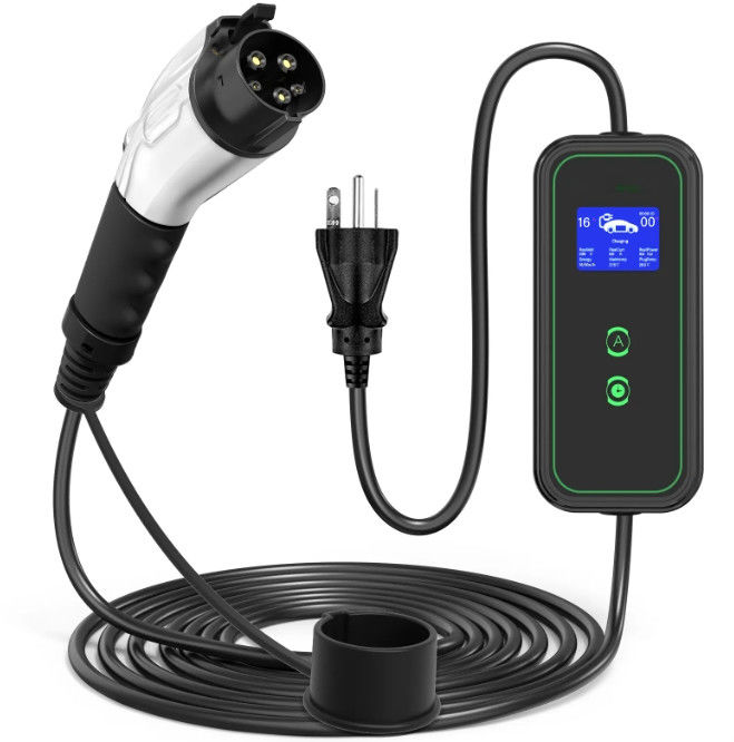 نوع1 SAE J1772 16A 32A 40A شاحن EV المحمول مع شهادات UL&CE&FCC&ROHS
