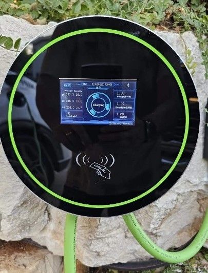 7kw 11kw 22kw AC EV شاحن نوع 2 Wallbox محطات شحن السيارات