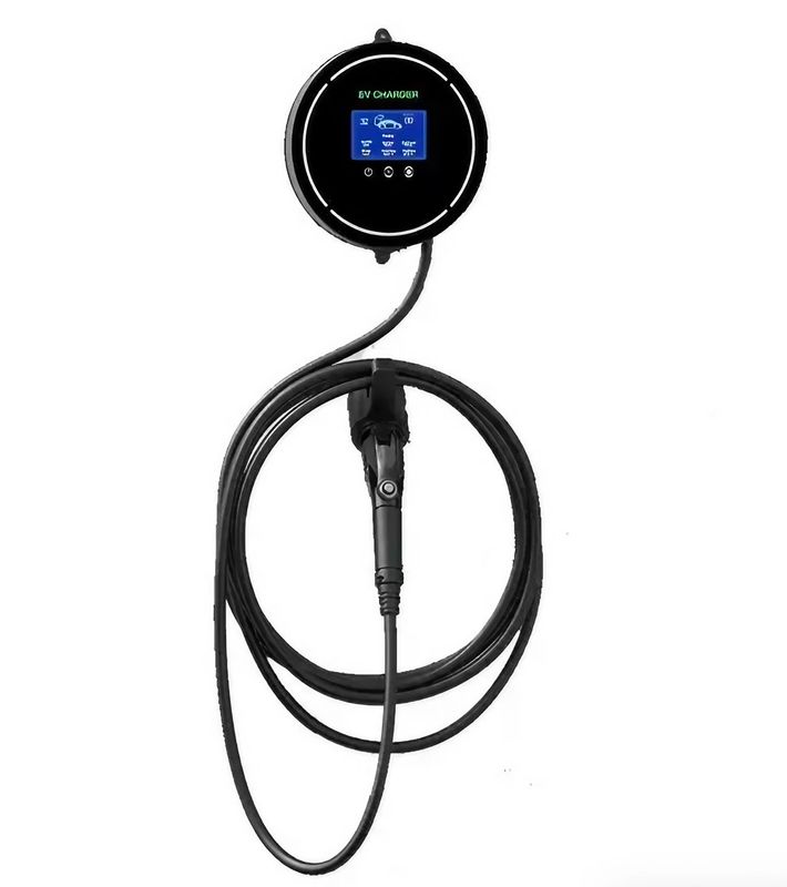 7kw 11kw 22kw AC EV شاحن نوع 2 Wallbox محطات شحن السيارات