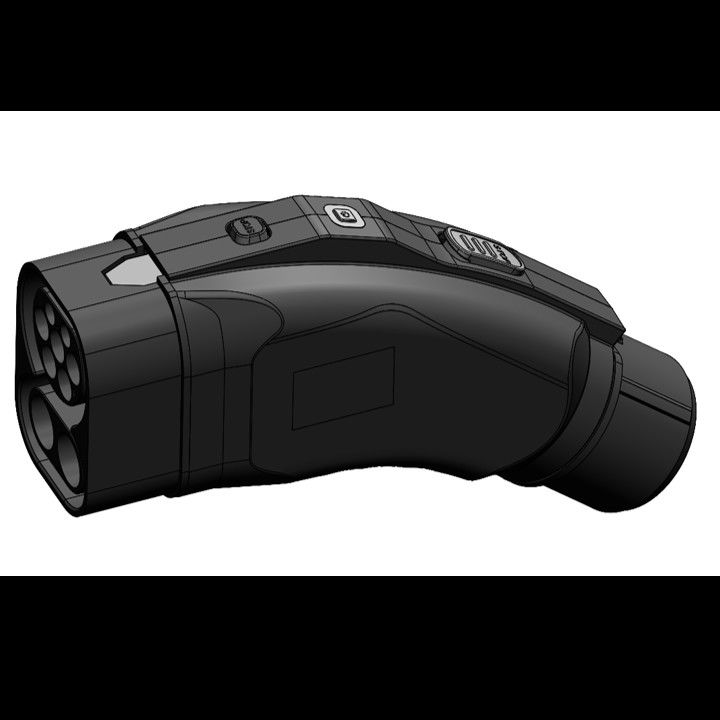 125A DC MAX 500V CCS2 إلى CHAdeMO محول DC سريع 50kw / 62.5kw / 100kw