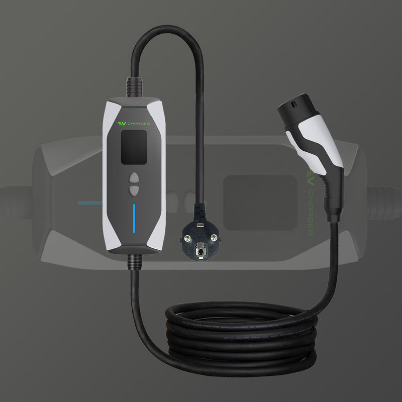 16A 3.5KW 32A 7KW EV المحمول 240V نوع 2 المنزل المحمول مستوى 2 EV شاحن للسيارات EV