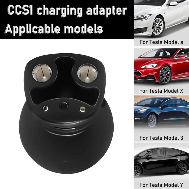 أوروبا نوع 2 إلى تيسلا شحن السيارات الكهربائية نوع 2 محول DC لـ TESLA