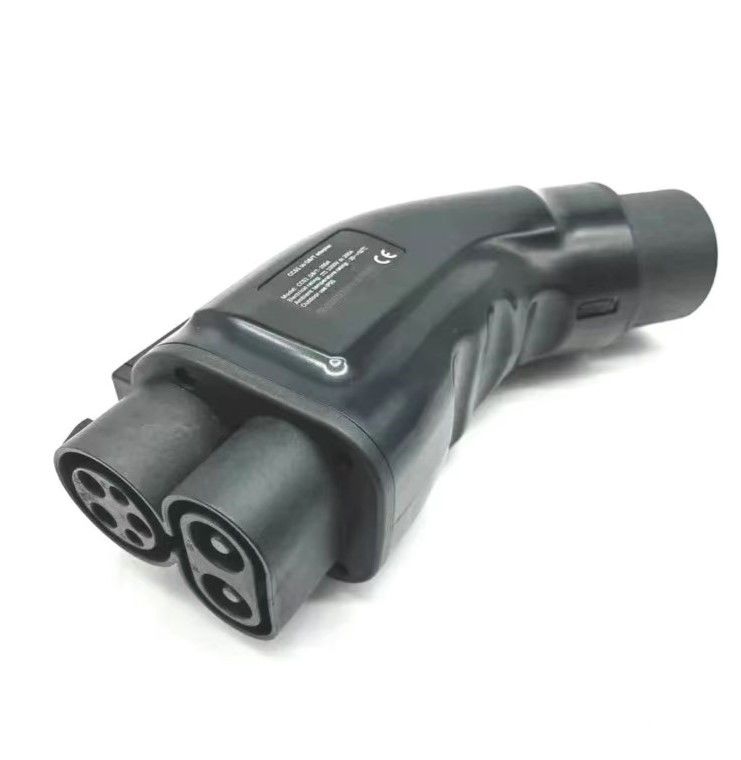 محول شحن DC EV CCS1 إلى موصل GBT Ev وصلة الشحن السريع 200a محول كومبو DC